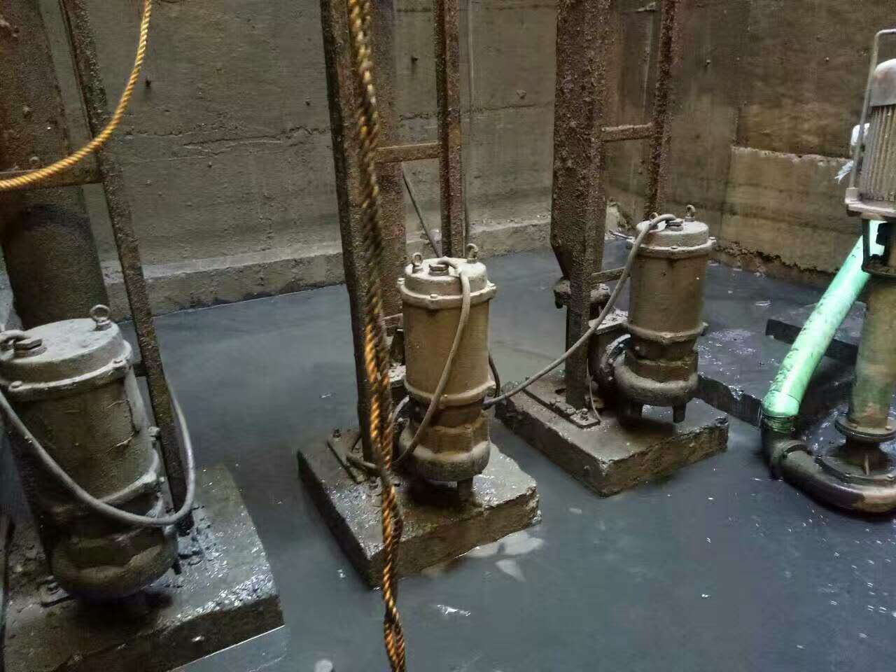 广饶污水池清理